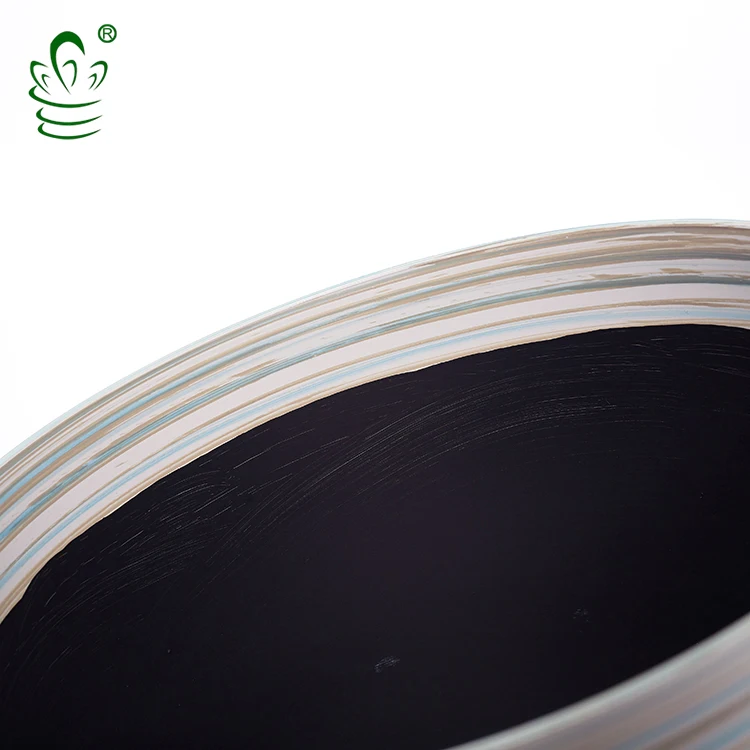 Wholesale lightweight plastic large capacity flower pot macetero decorative plant pots