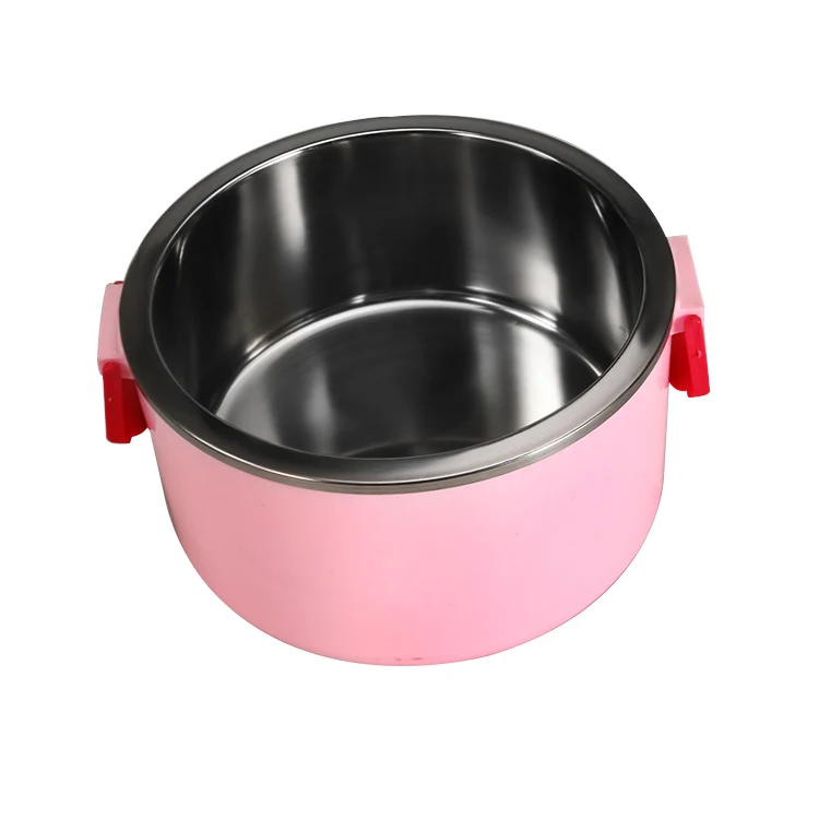 Hot sale African 2845  fashion thermos insulated food warmer casserole Plastic lunch box for cookware