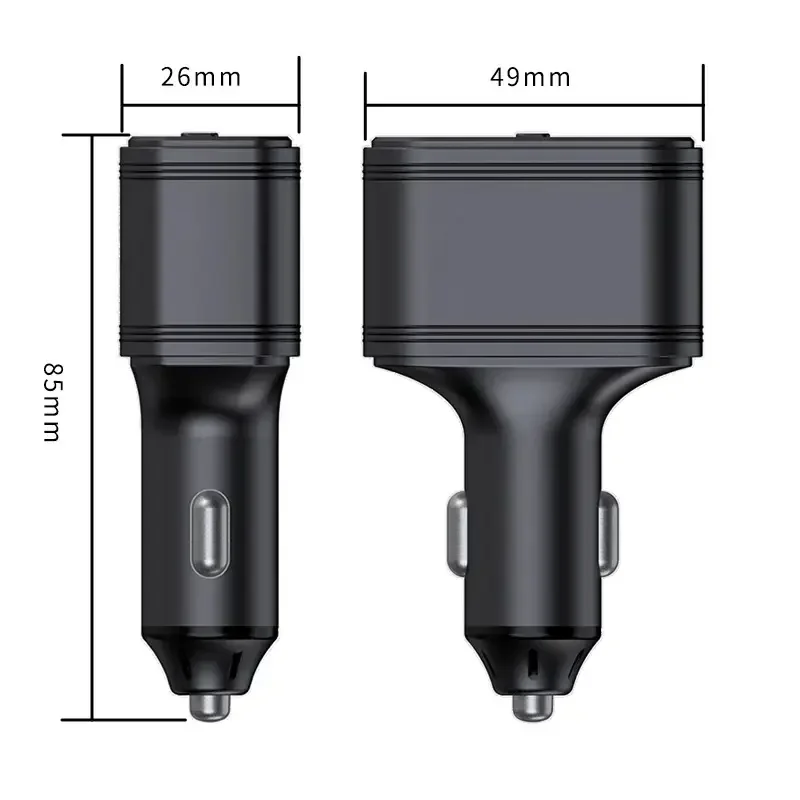Cigarette Car Charger Shape Locator 4G GPS Tracking Device Factory Mini Easy Plug and Play GPS Tracker