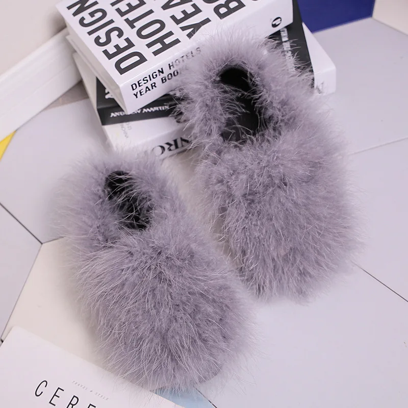 Winter indoor slippers comfortable soft fluffy slippers women indoor