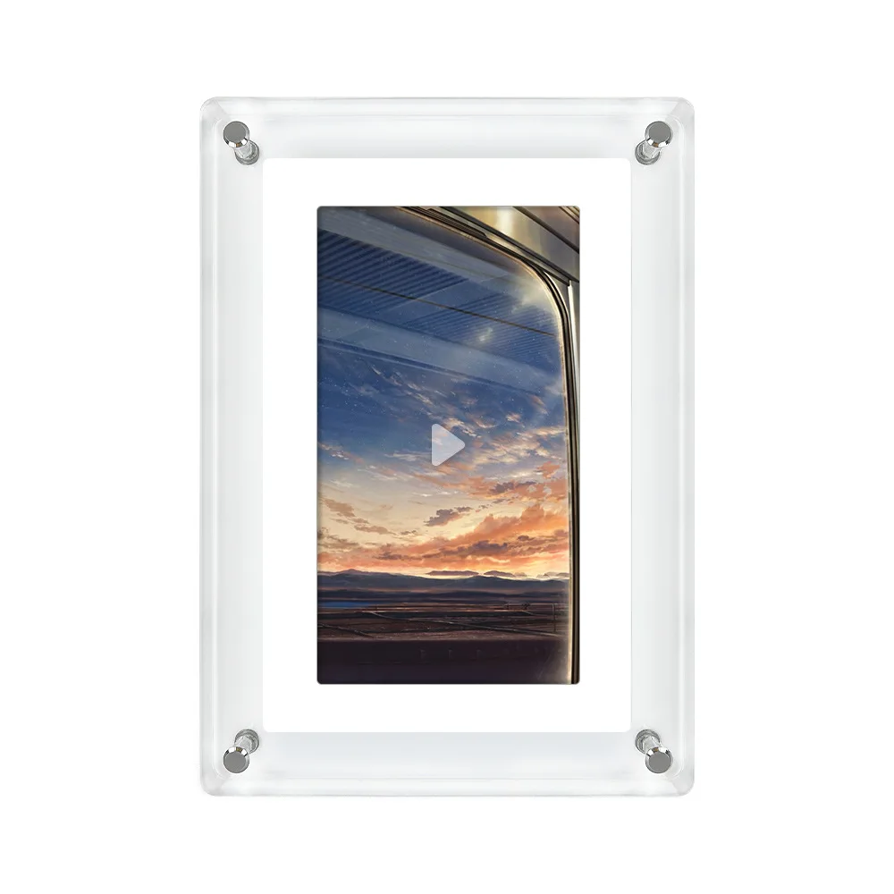 Custom 5-inch high-definition 1080P digital photo frame acrylic digital photo frame