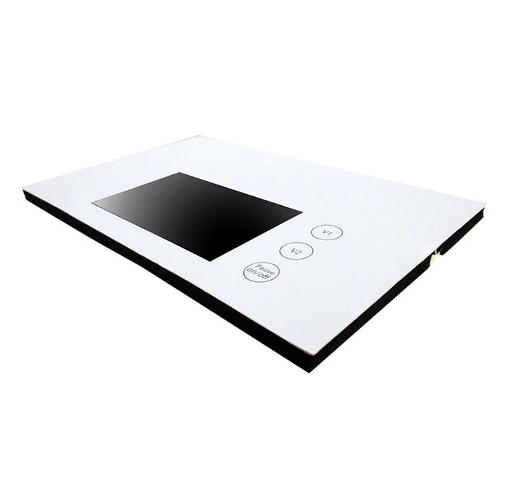 Factory OEM New Design Large Screen Display  lcd video screen components module for greeting card brochure