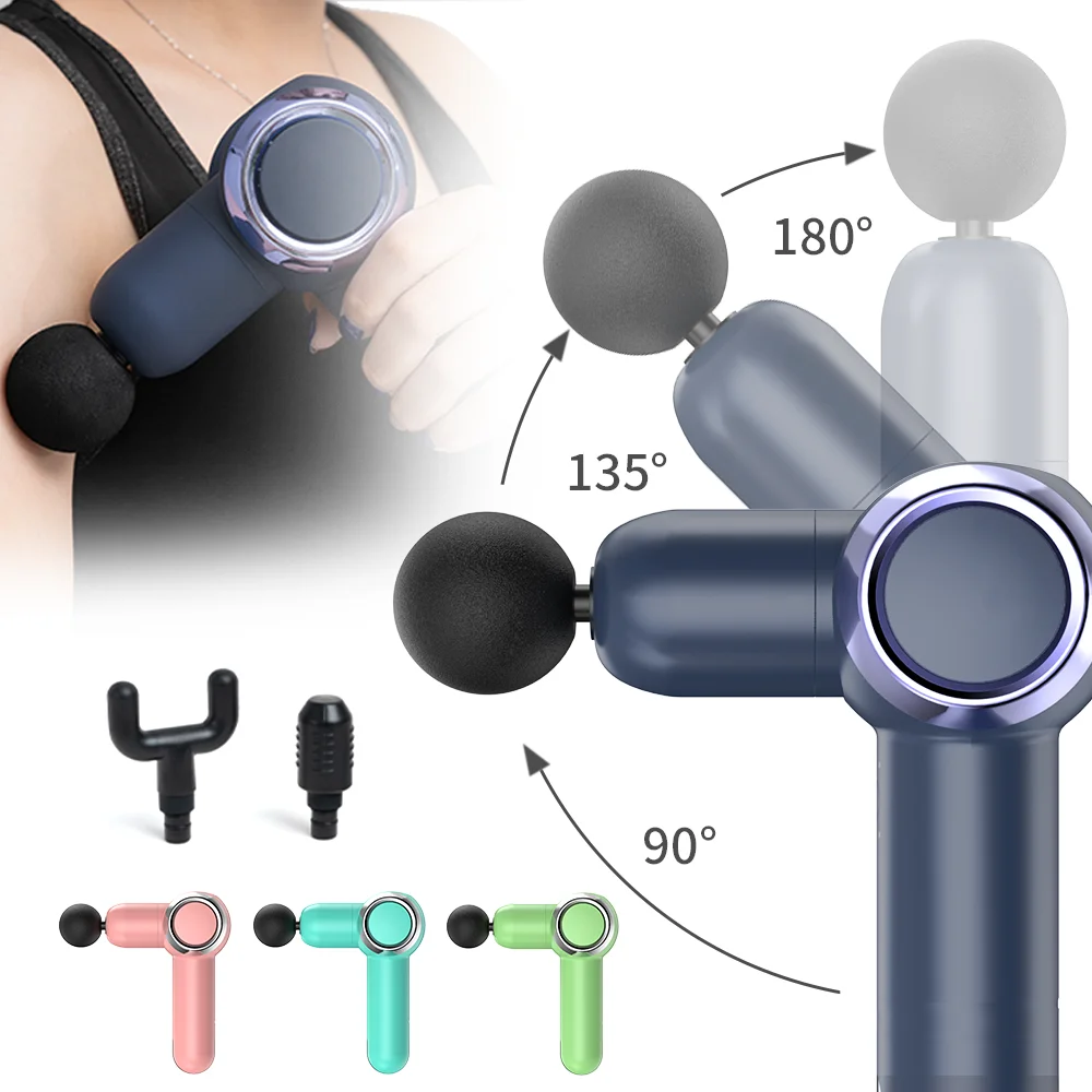 Chiropractic Adjusting Deep Tissue Muscle Cordless Massage Gun 24v  Fascia Handheld Percussion Body Massager Gun
