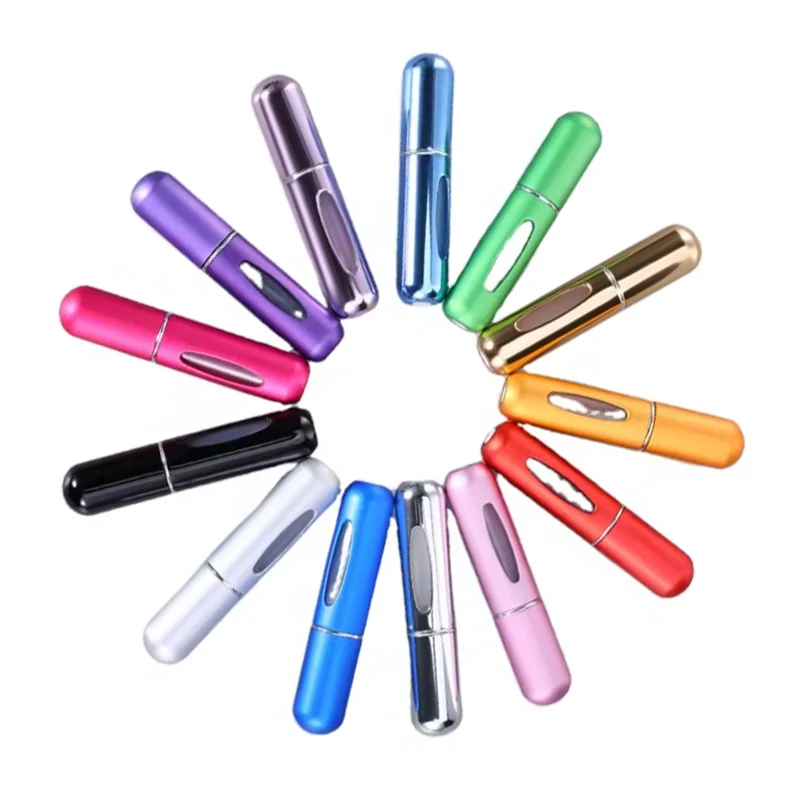 5ml Vacuum Dispenser BottlePortable Perfume Dispenser BottleBottom Straight PumpPress Spray BottleFine Mist Small Spray Bottle