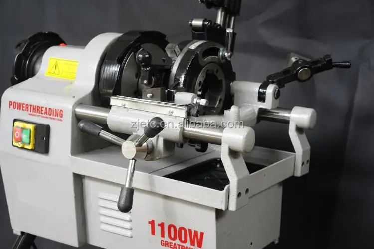 Сантехнический инструмент производитель ZT-50BF 4-х дюймовый портативный Электрический резьбонарезной станок трубы