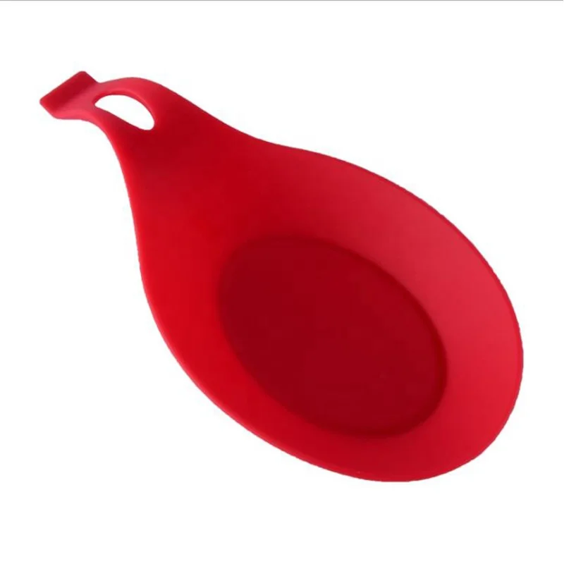 
Kitchen accessories heat resistant silicone spoon rest 