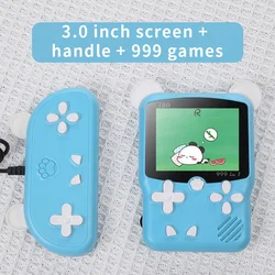 Cute I50 Retro Mini Handheld Console 4bit 999 Classic Games Player 3.0Inch LCD Kids Video Game Player Games