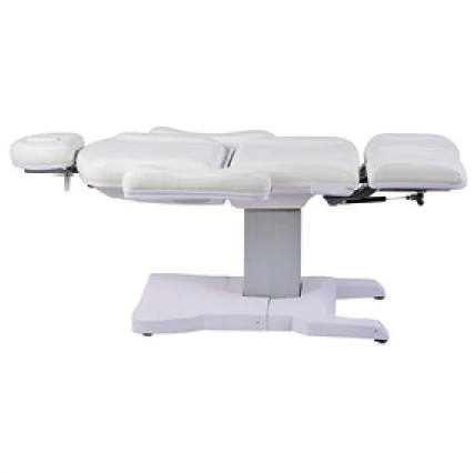 New design three-stage white beauty salon furniture high adjustable spa electric massage bed
