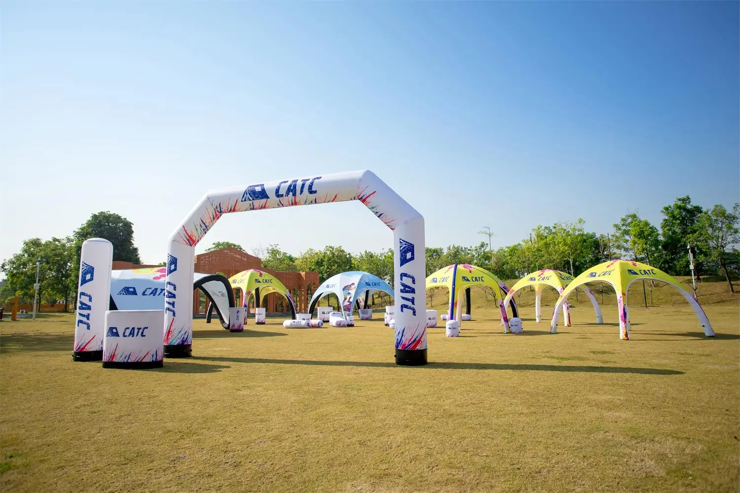 Custom High Quality Portable Different Size Airtight Canopy Outdoor Inflatable Event Tent