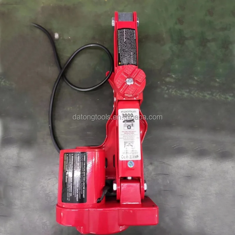 Electric Scissor Jack Vehicle Tools 3Ton Wholesale 12v DC Hydraulic Car Jacks