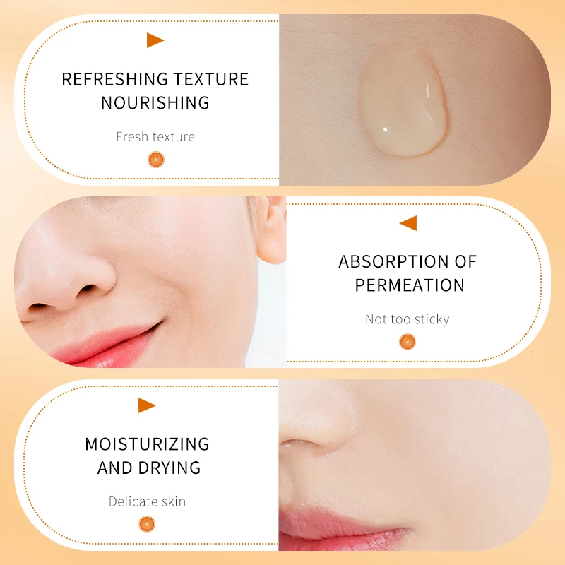 BIOAQUA OEM private label VC eye skin care deep moisturizing face care beauty vitamin C skin care sets