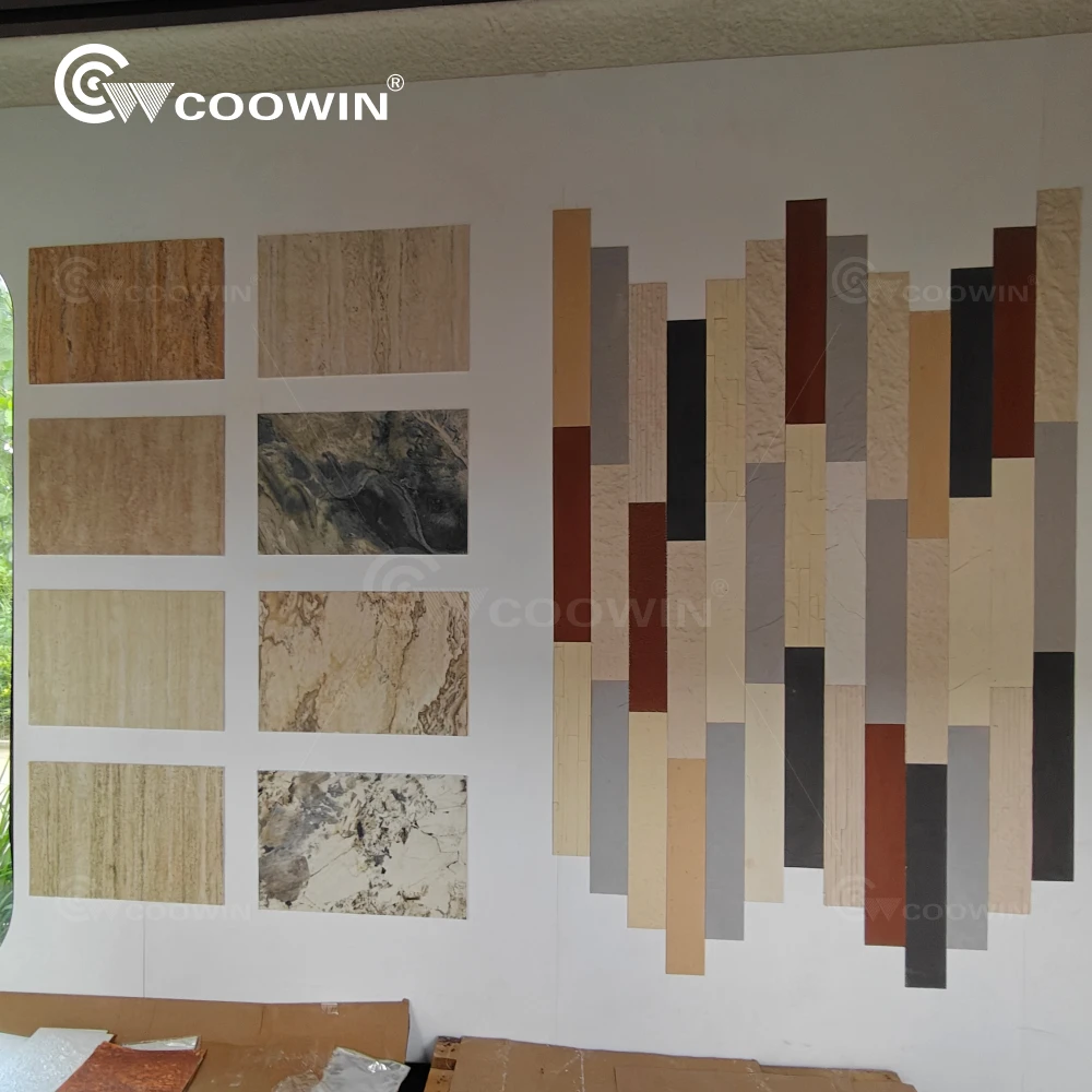 Customized Fireproof Easy Install Bigger Living Room Soft Flexible Wall Tile