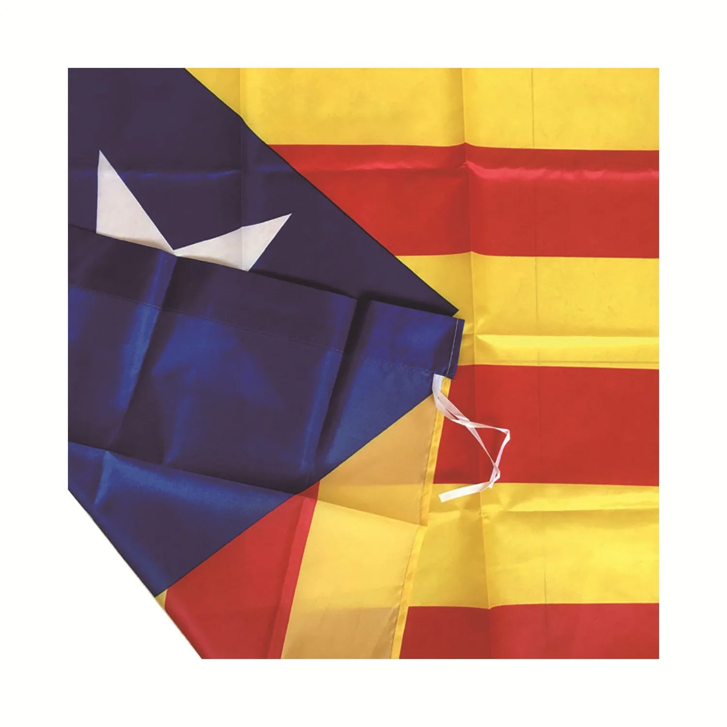 Factory wholesale 90*150cm Spanish flag Custom LOGO parade campaign flag Catalonia region flag