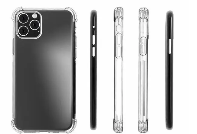  Чехол для мобильного телефона iPhone 12 Pro Max прозрачные аксессуары из ТПУ Oem Прозрачный