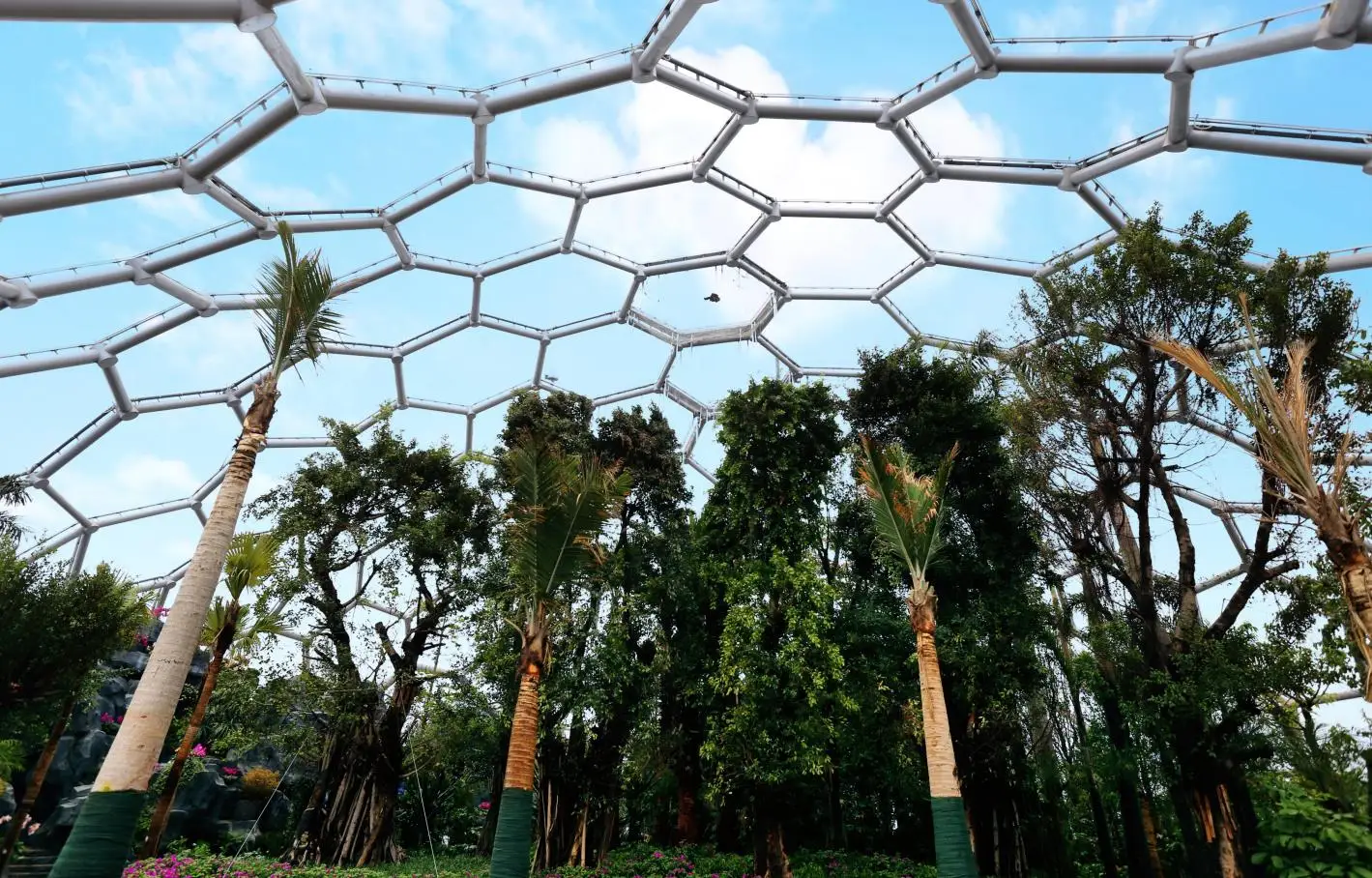 ETFE farming greenhouse inflatable membrane structure