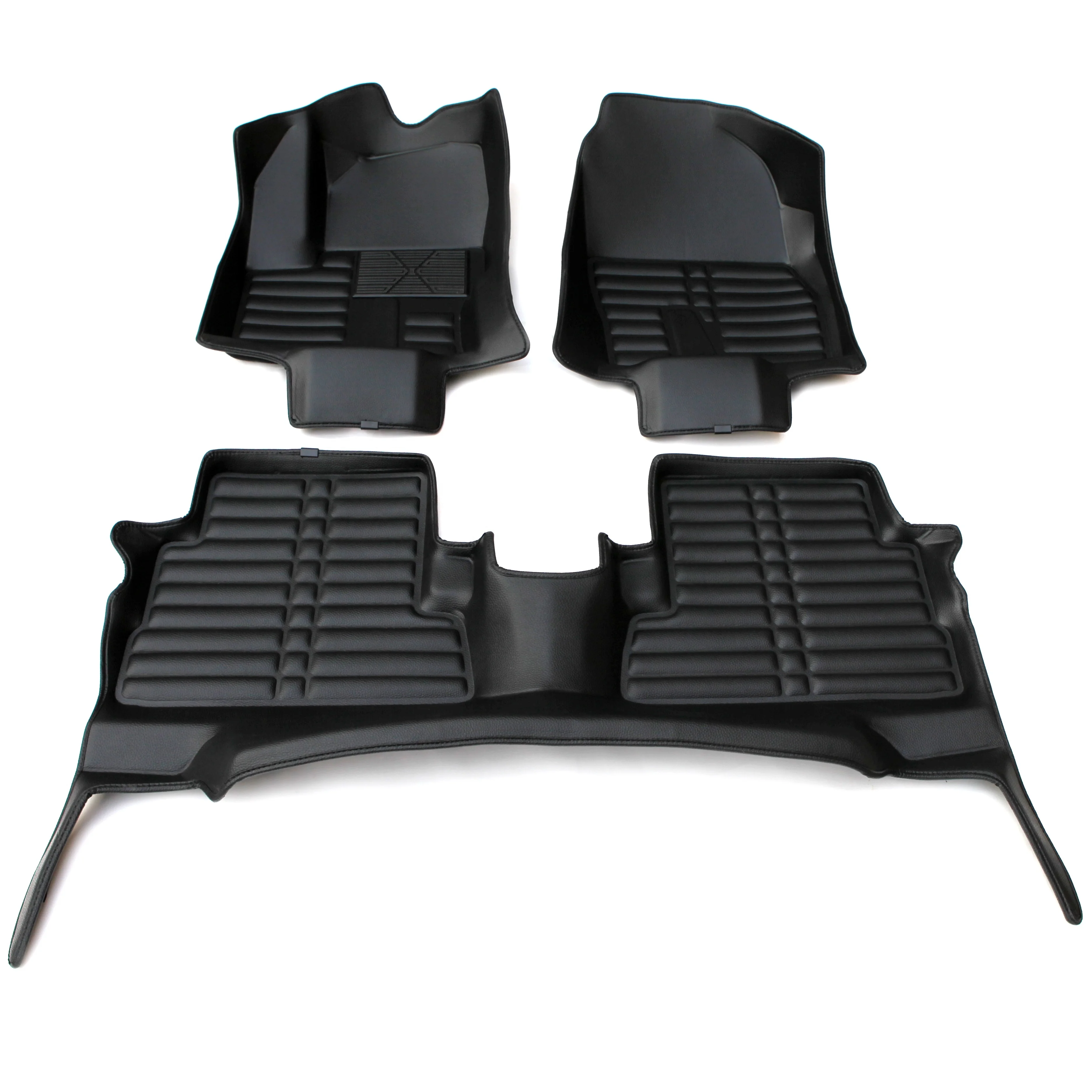 Высококачественный водонепроницаемый автомобильный коврик от производителя, Легкая очистка, 5d кожаный автомобильный коврик, коврик для ног автомобиля для Nissan, Mitsubishi, Ford