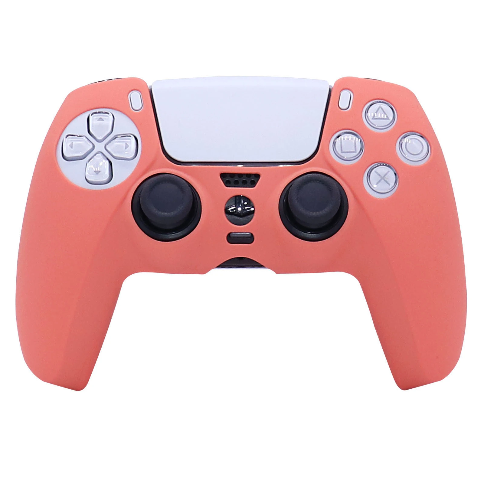 Game Video PS-5 Joystick Analog Stick Covers Purpler Plate Soft Touch Custom Shell Replace Controller Case