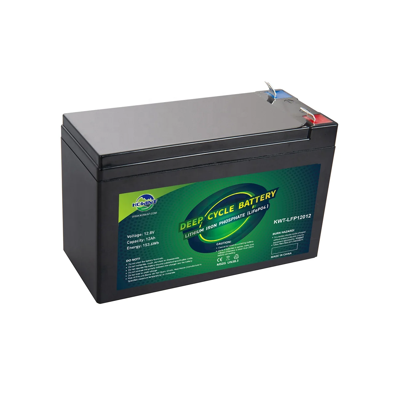KOWINT BSLBATT lithium iron phosphate lifepo solar system cell dry battery 24v 100ah lithium lifepo4 battery