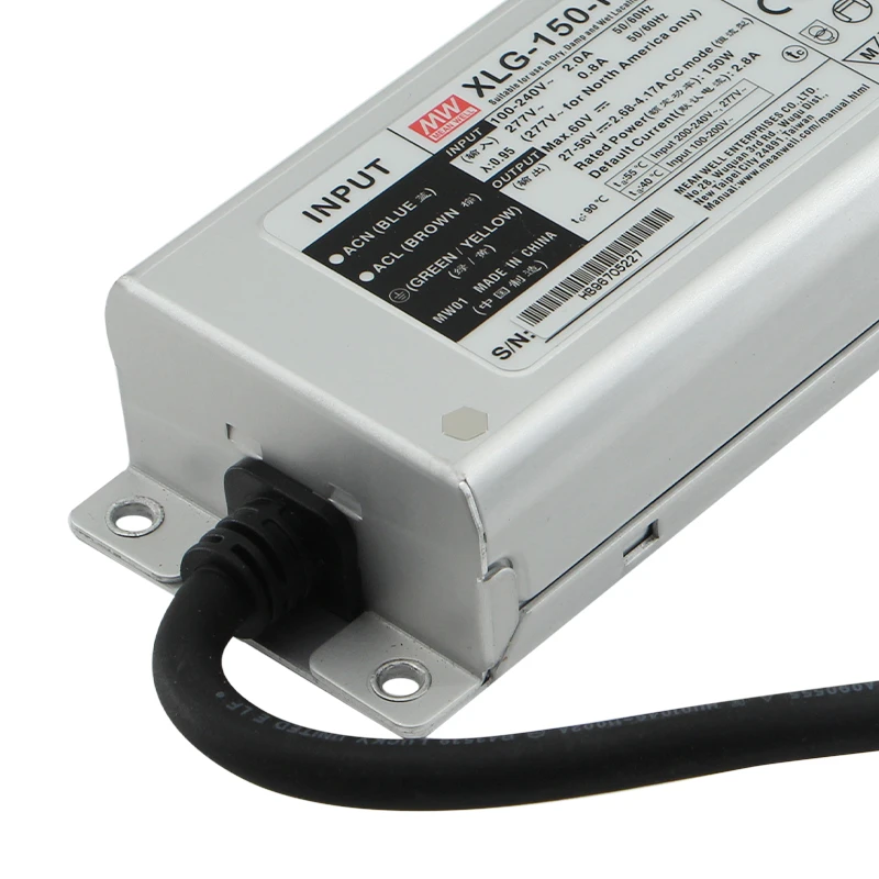 Meanwell XLG-150-M-A 150W Constant Power 1400mA Dimmable Led Switching Power Supply
