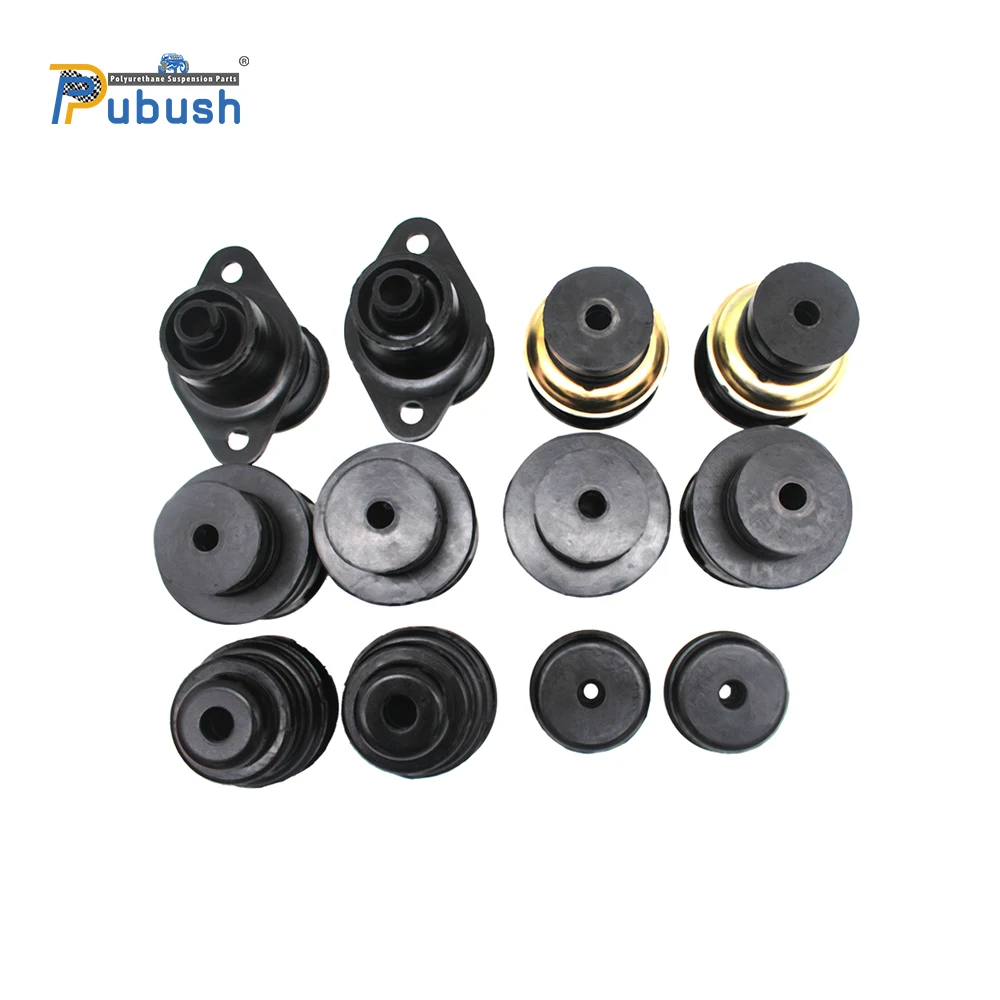 car accessories Rubber body frame mounting kit for complete vehicle enhancement  control arm bush for Toyota  land cruiser