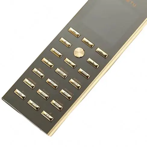 Luxury metal body dual sim key cell phone V01 Small mini card 2G GSM senior Bar  thin Mobile phone