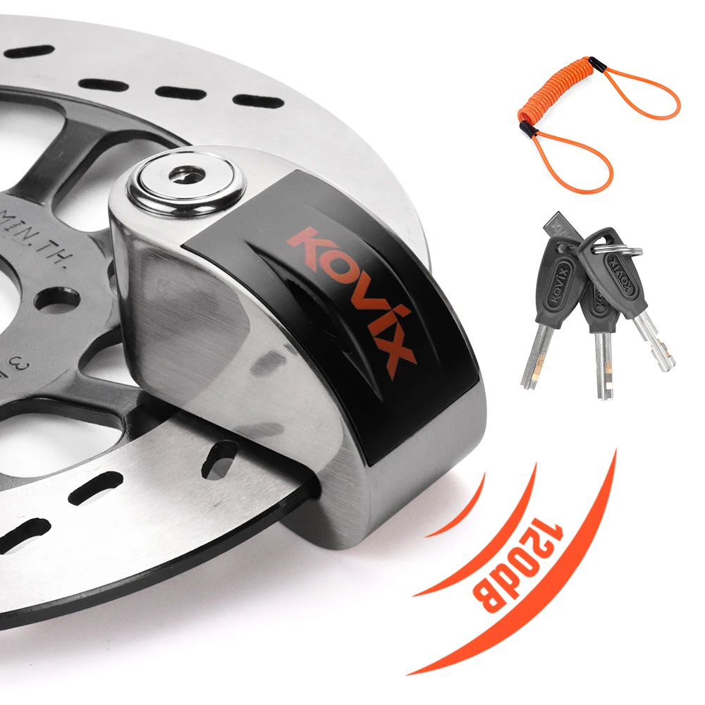 120dB anti-theft Universal Motorcycle Lock Wather-Proof Electronics Alarm Lock Security Motorcycle Alarm Lock