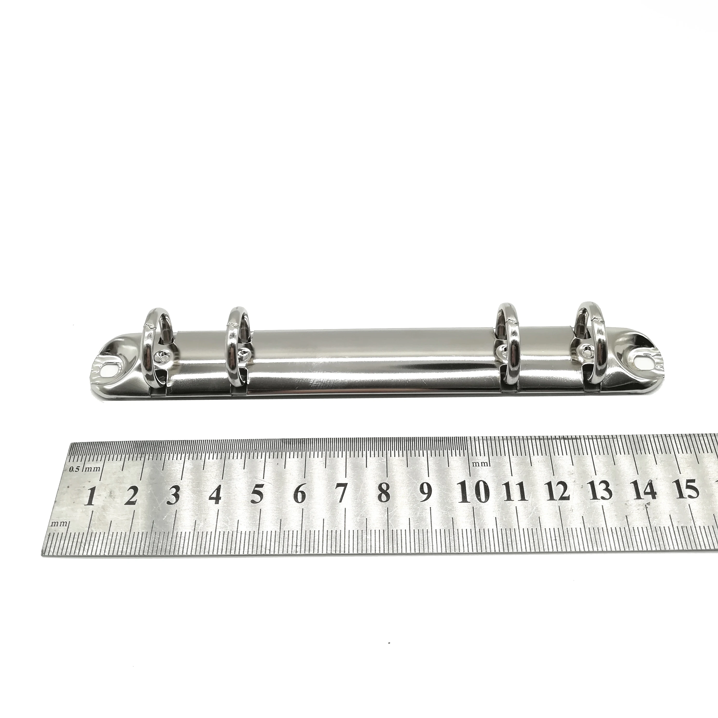 Manufacturers wholesale ring mechanism for file folder 152mm metal 4 O ring binder