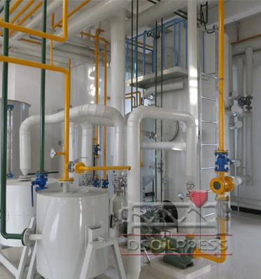 High-Capacity  Oil Refining System Advanced Refining Equipment for Edible Oil Fast  Reliable Rice Bran Oils Refining Equipment
