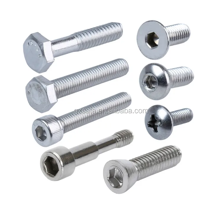 China Fastener Manufacturer OEM Customized Stainless Steel 304 316 410 Screws