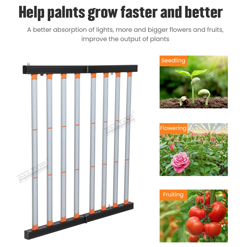 ALLTOP T5 Strip Lights Wholesale Lm301h Outdoor 5 Spectrum Channel 780nm Led Far Red Uv Plant Grow Light