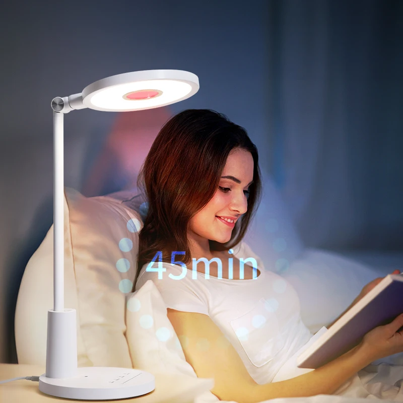 Kids Reading Eye Protection Smart Home Lights Red Light Gain Technology Touch Control Study RG0 Modern Led Desk Table Lamps