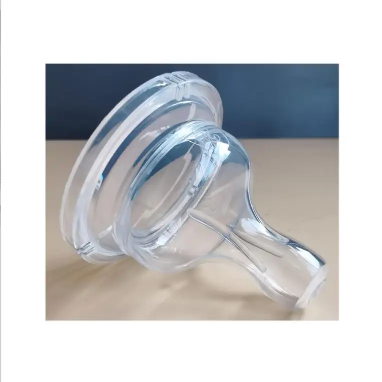 Wide mouth silicone baby nipple for feeding bottle real liquid silicone nipple super soft nipple