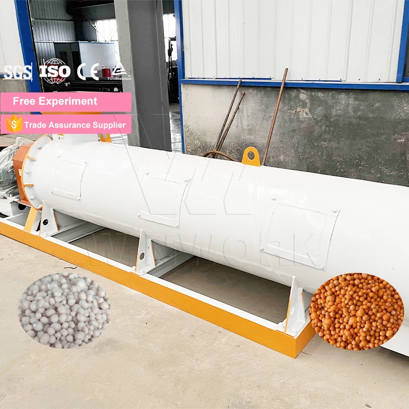 WINWORK Gypsum Powder Granulating Machine Sulfur Fertilizer Granule Making Machine Fertilizer Granulator Machine