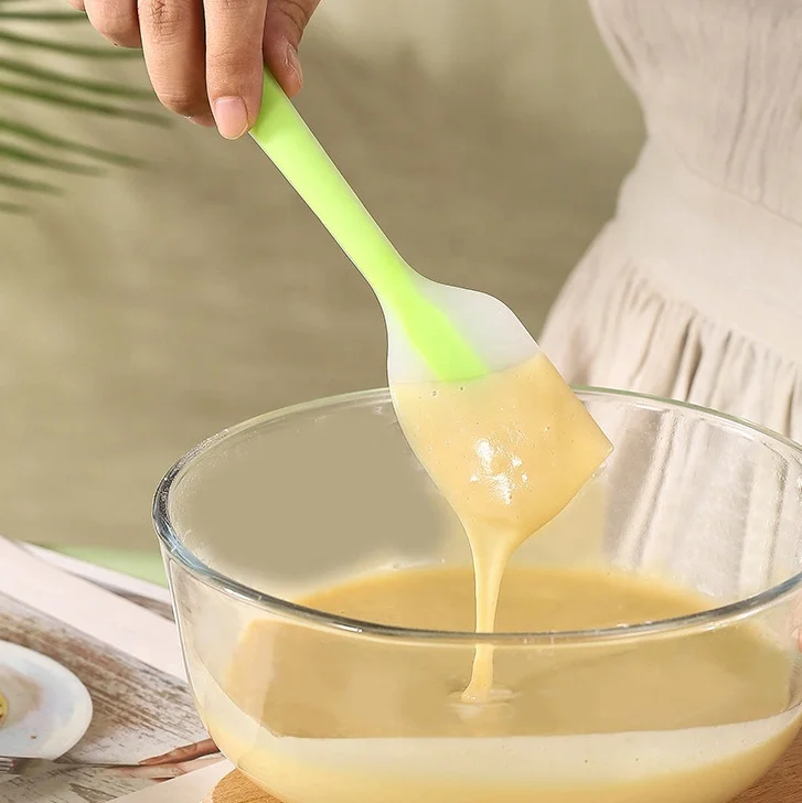 Food Grade Silicone Cake Tools BPA Free Silicone Utensil Spatula Heat Resistant Silicone Spatulas