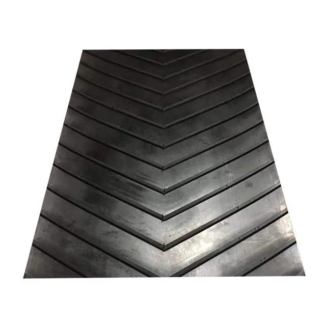 Customized Ep 500 4 Patterned Rubber Chevron Conveyor Belting For Coal Mine