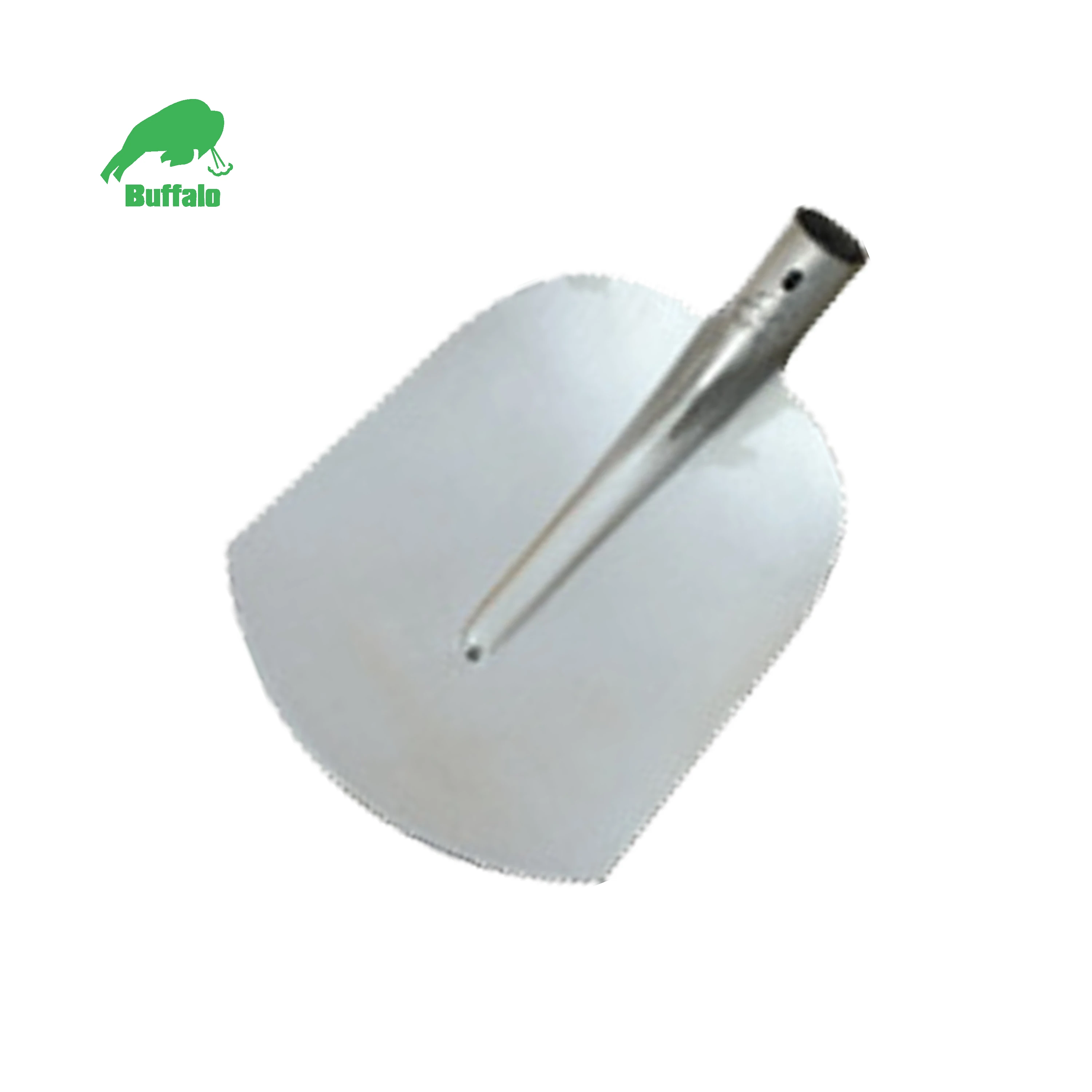 Bufffalo S504-21 High Quality Carbon Steel Field Field Sand Square shovel head Hollander Shovel