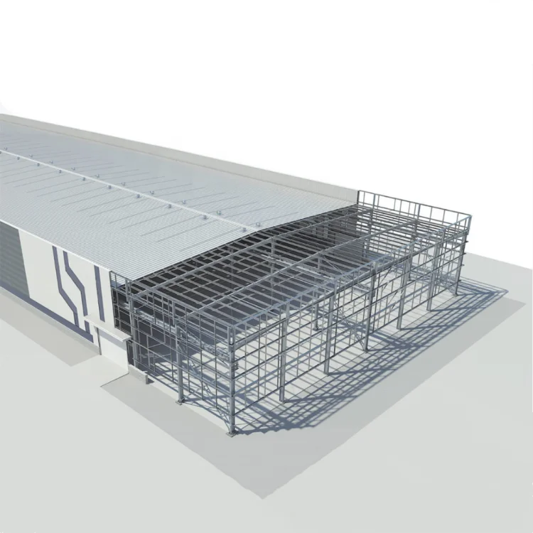 
Factory supply organization structure steel light prefab metal steel warehouse 