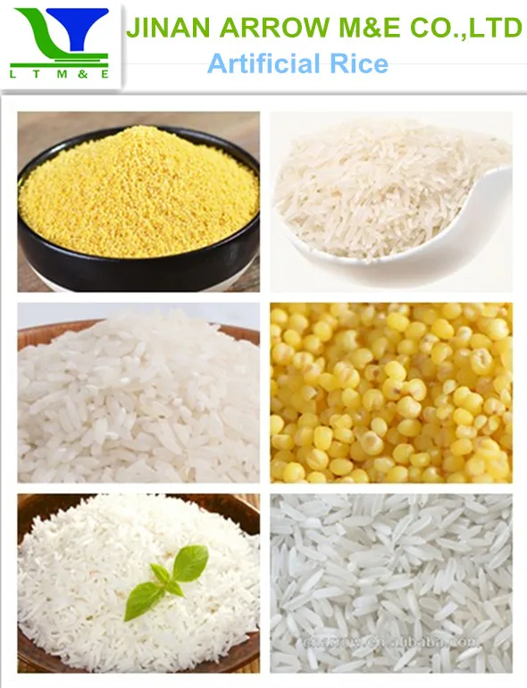 Hot Sale Screw Extruder Enriched Nutritional Fortified Rice Extruder Machine