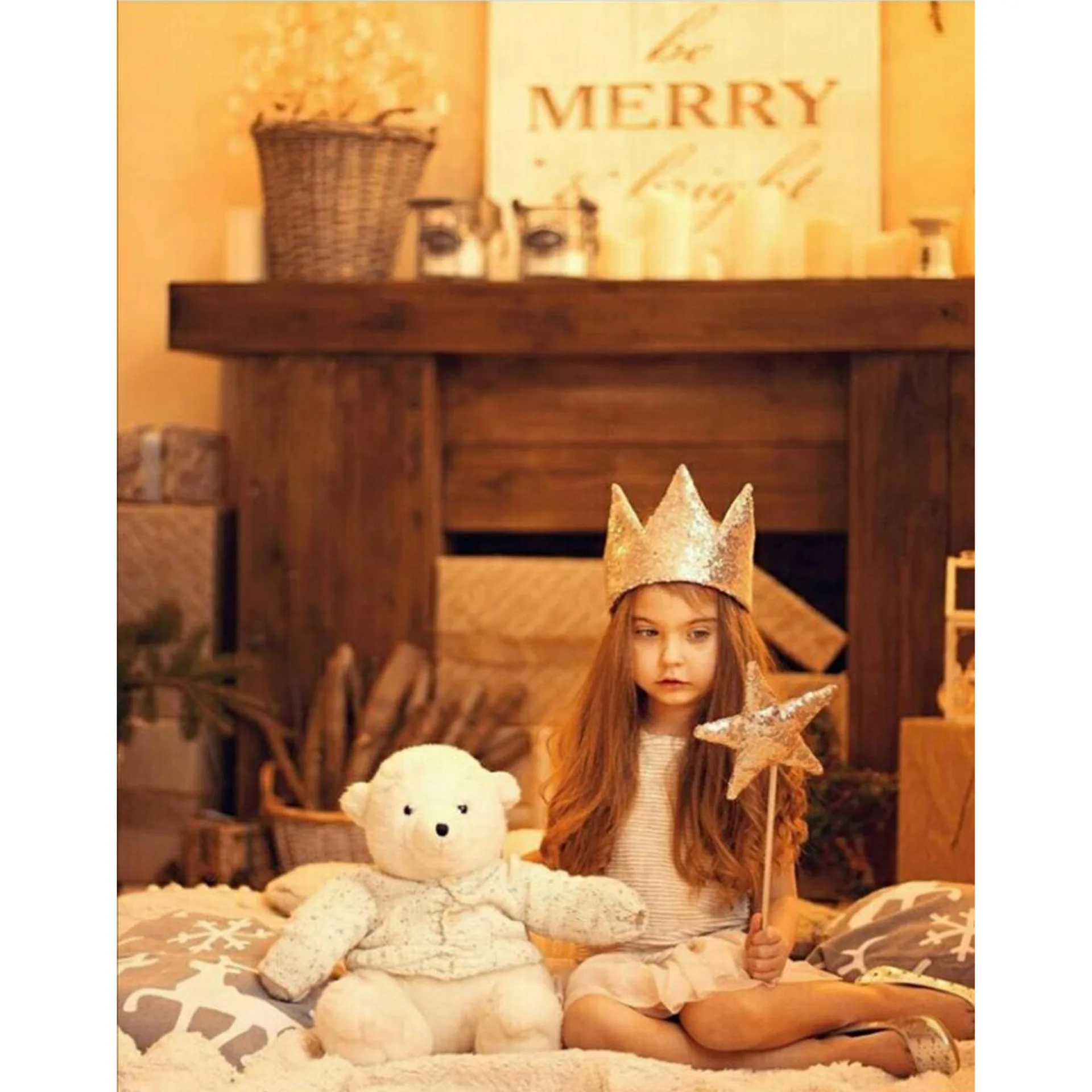 Sequin Tiara Crown Set Princess Star Wands Wooden Fairy Wands Kids Fairy Party Accessories Set Toddler Sequin Wand and Crown