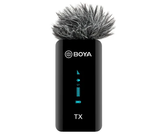 BOYA 2.4g BY-XM6-S2 Teaching Microphone Camera & Microphone & smartphone mic for live-streaming interview vlogs