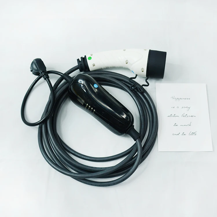 Factory Direct Delta Power Bank Ac Ev Charger With 62196-2 Adapter