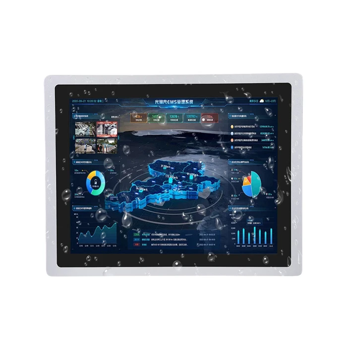 Industrial touch screen pc 10.4 12.1 15 17 19 inch LCD panel PC wall mount android industrial panel pc