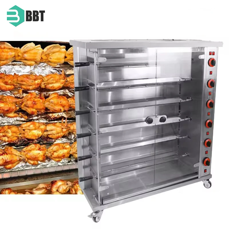 Chicken Gas Rotisseries Grill Roasting Machine Chicken Rotisserie Oven Electric Roaster