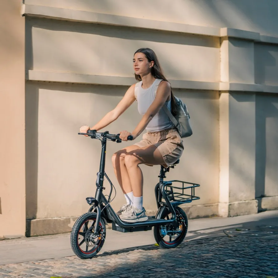 EU UK warehouse Hot Sale Latest Adults folding mobility Seat Two Wheels electronic bike Off Road Electric Scooters motor adult