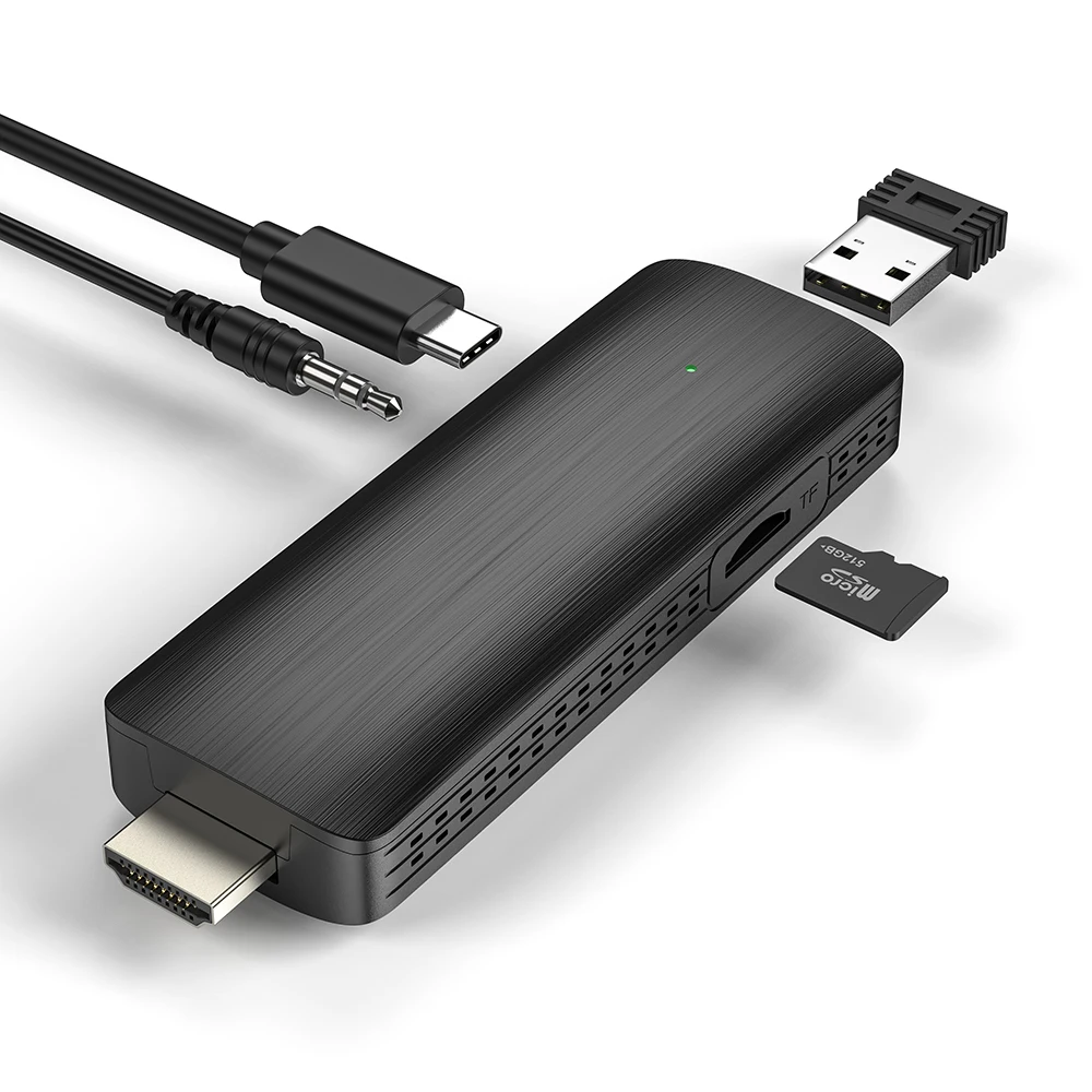 Elebao D6 PRO Android TV OS H618 2GB RAM 16GB ROM 4K WiFi6 2.4/5.8G Android 12 Smart Sticks Android TV Stick