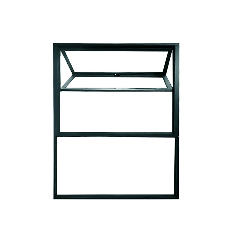 Doorwin brand China manufacturer US Vertical Types Double Glazed Thermally Broken Aluminum Bi Folding Glass Windows