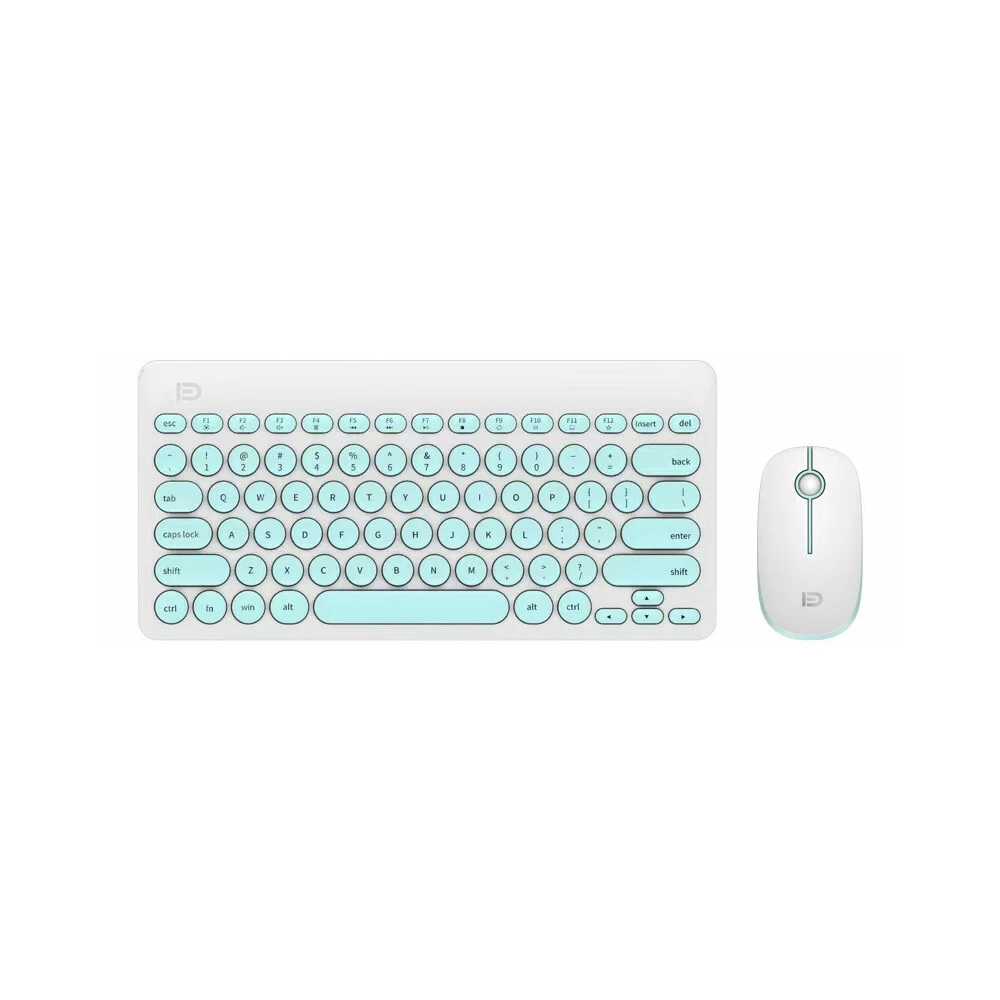 2.4G Optical Punk Wireless Keyboard And Mouse Set Keyboard OEM Wireless Keyboard Kit
