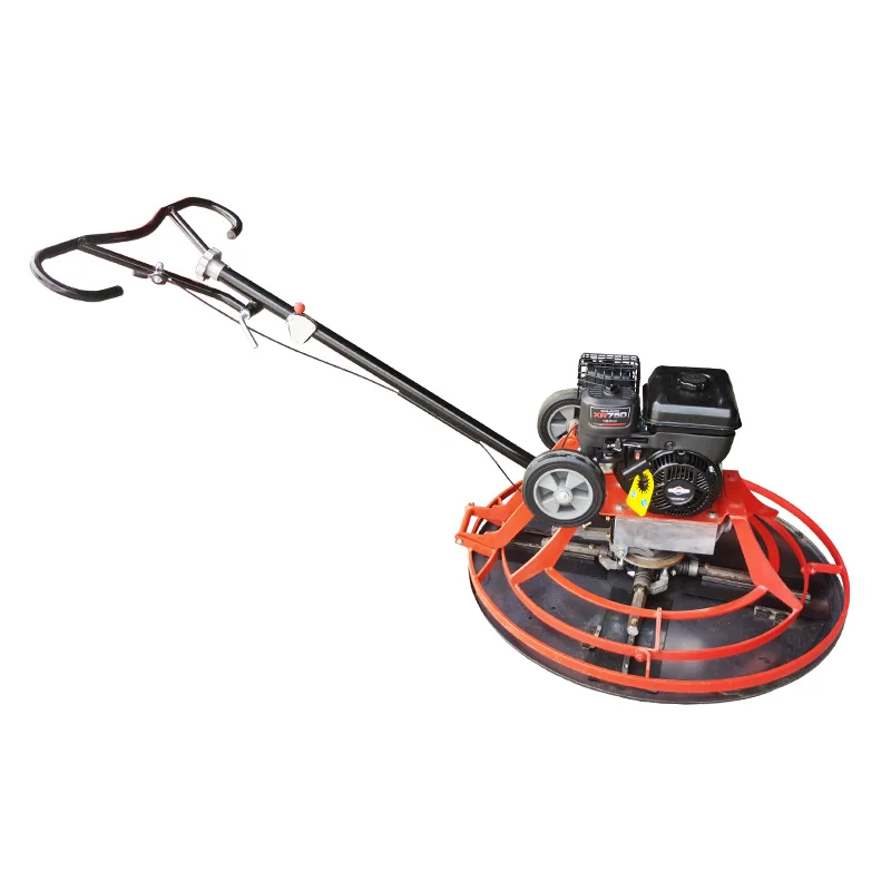 Китайская бензиновая Затирочная машина 5,5 кВт с ручным нажимом, завод по полировке Бетонного Пола