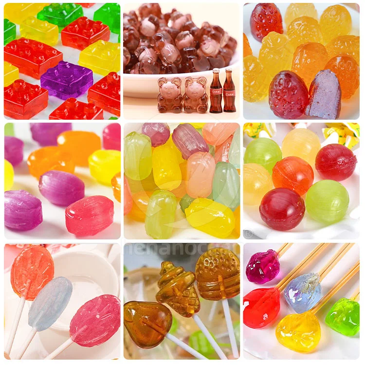 OCEAN Automatic Gelatine Soft Jelly Rubber Candy Production Pectin Gummy Make Machine
