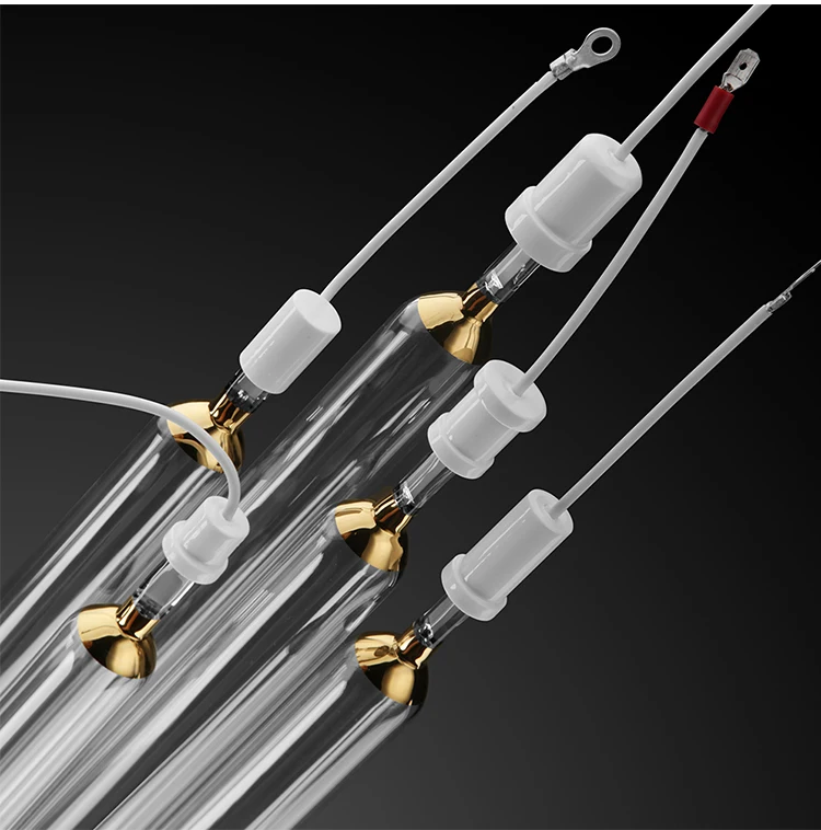 Ultraviolet Mercury Quartz 320V 4000W UV Curing Lamp for Offset Printing Machine